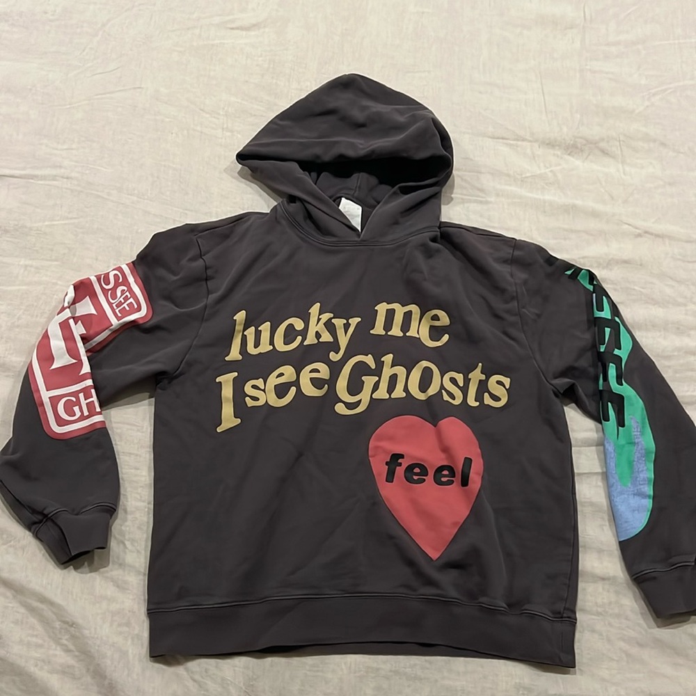 Lucky Me I See Ghosts Hoodie KY West Hoodie Pullover Heavyweight Hoodie